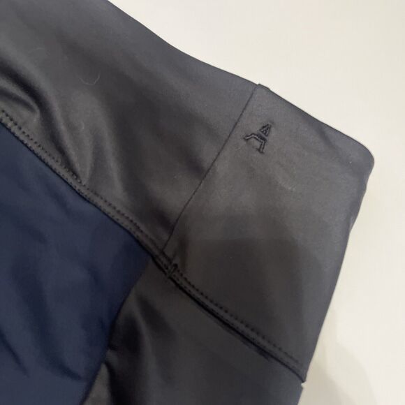 ADAY Throw And Roll Navy Blue And Black Leggings Size Small - Picture 11 of 11